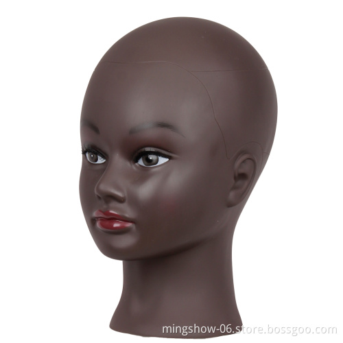 Sales promotion model Head for practice salon Without Hair For Wig display,